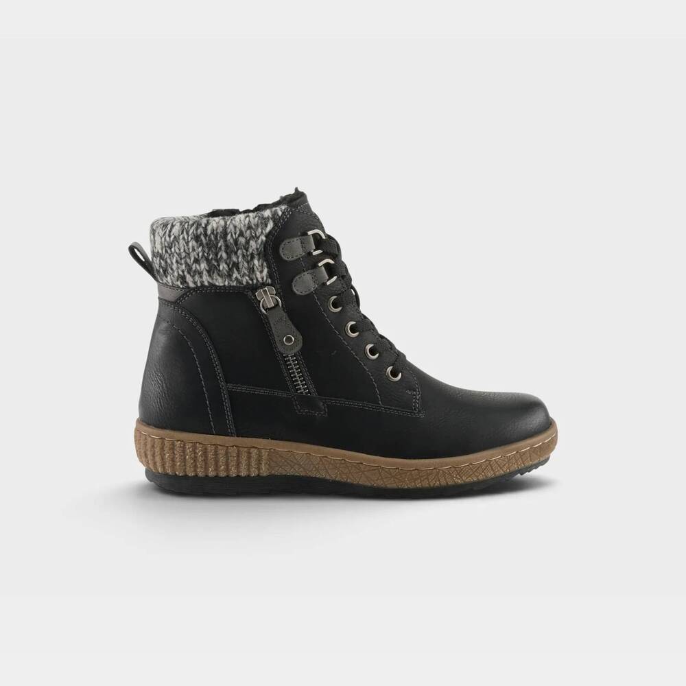 NEW SPRING STEP SHOES women's karlene boots in black